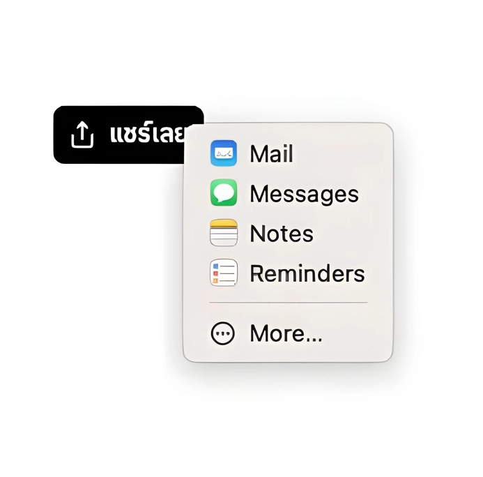 ตัวอย่างการใช้งาน WPT Share Pro บน macOS